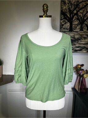 NWT Nation LTD Nigella Scoop Neck Top Small in Clover